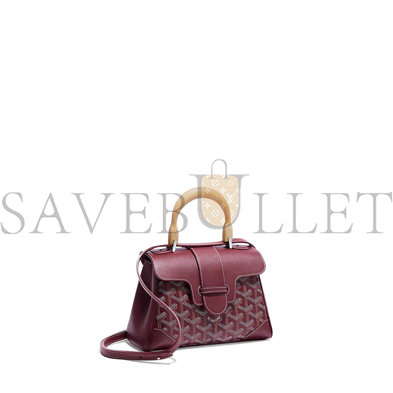 GOYARD SAÏGON SOUPLE MINI BAG SAIGONMINTY33CL33P (20*15*7.5cm)